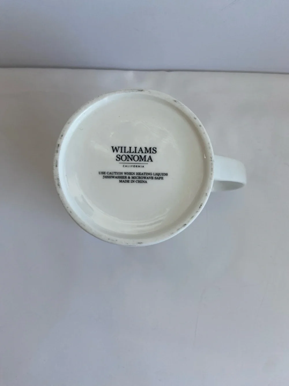 Williams Sonoma mug